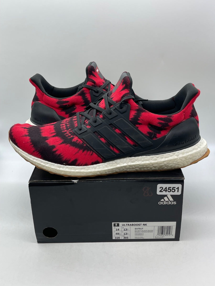adidas Ultra Boost Nice Kicks No Vacancy 14 (Moderately Worn Pre-Owned)adidasBold Red/Core Black/Core Black - Image 1