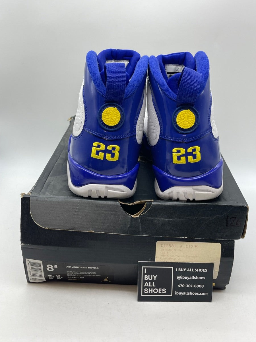 Jordan 9 Retro Kobe Bryant PE 8.5 (Moderately Worn Pre-Owned) - Image 3