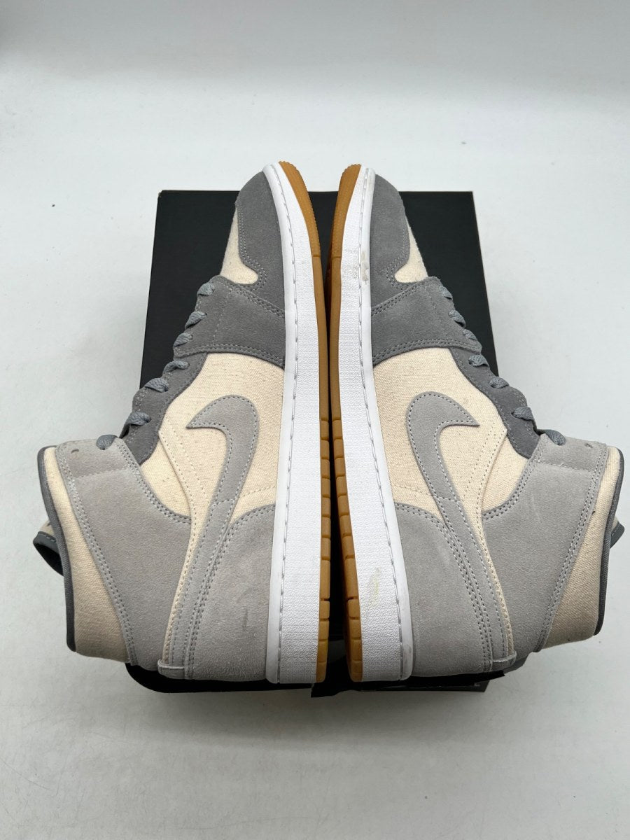 Jordan 1 Mid SE Coconut Milk Particle Grey 11.5 (Lightly Worn Pre-Owned)