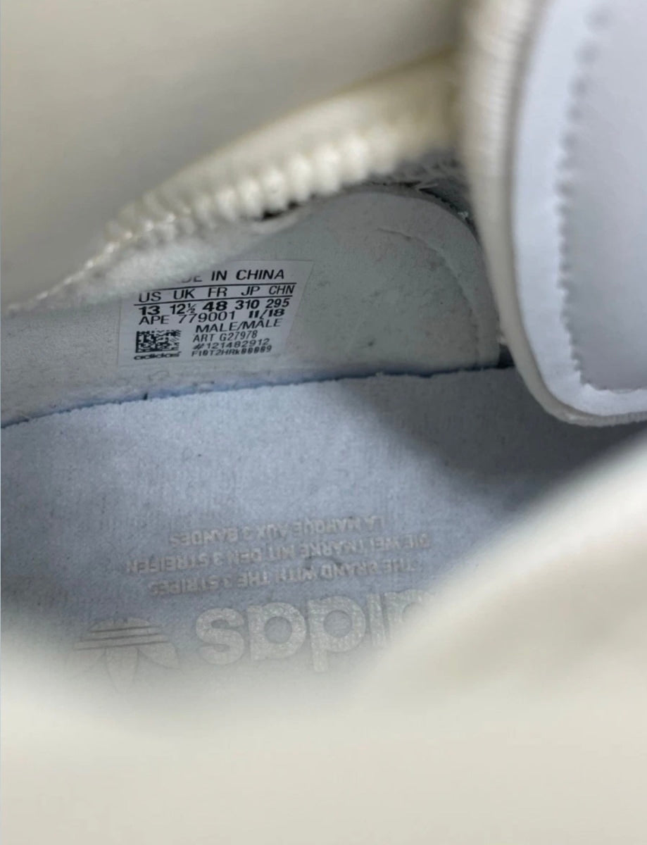 Adidas Rivalry RM 'Triple White' 13 (Lightly Worn Pre-Owned)adidas - Image 6