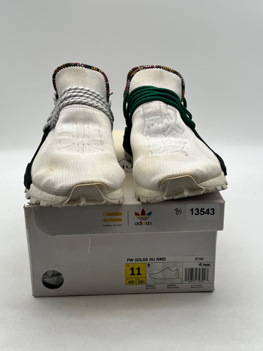 adidas NMD Hu Pharrell Inspiration Pack White (Size 11) - Image 2