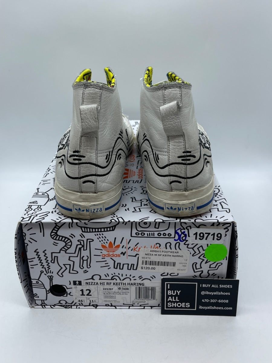 Keith Haring x adidas Nizza High RF 'Pop Art' 12 (Moderately Worn Pre-Owned) - Image 3