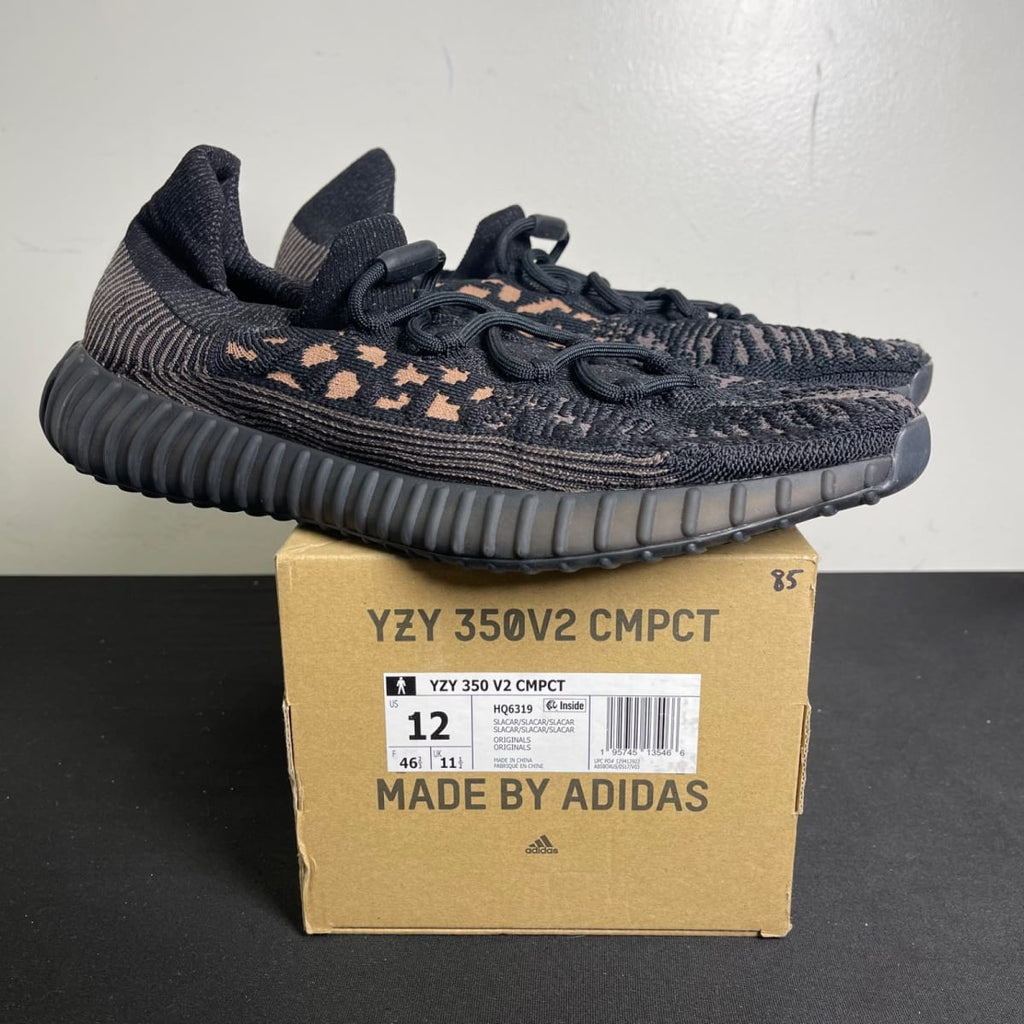 adidas Yeezy 350 V2 CMPCT Slate Carbon (Size 12) - aux