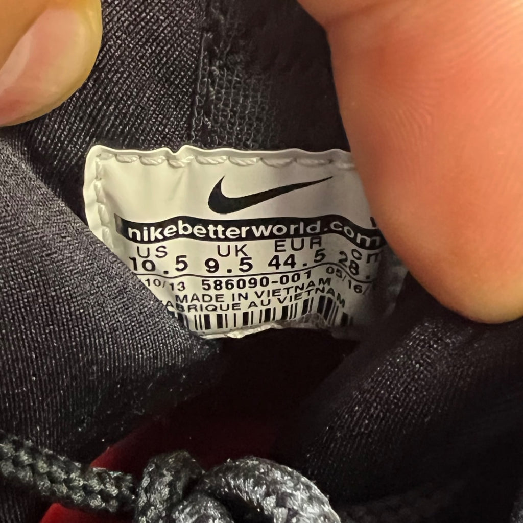 Nike Air Griffey Max 1 Safari 10.5 (Moderately Worn Pre-Owned)NikeBlack/Metallic Silver-White-Atomic Red - Image 7