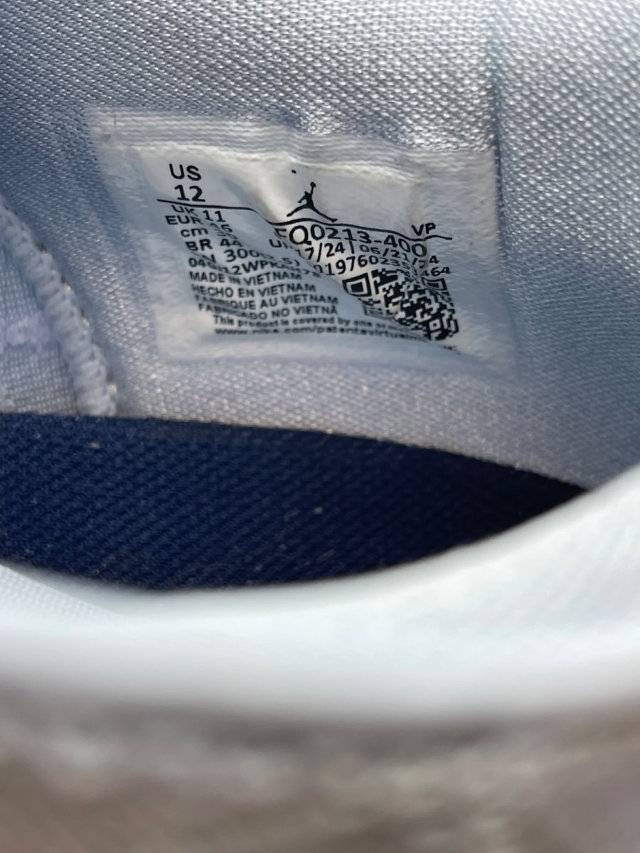 Air Jordan 39 'Half Blue' 12 (Moderately Worn Pre-Owned) - Image 8