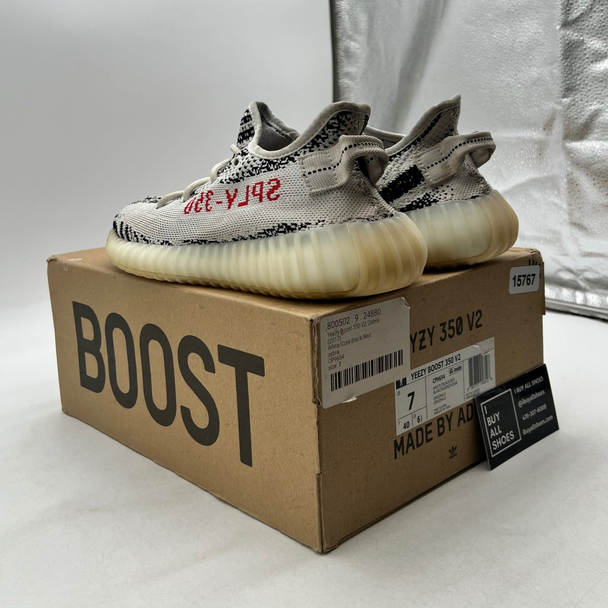 adidas Yeezy Boost 350 V2 Zebra - Image 4
