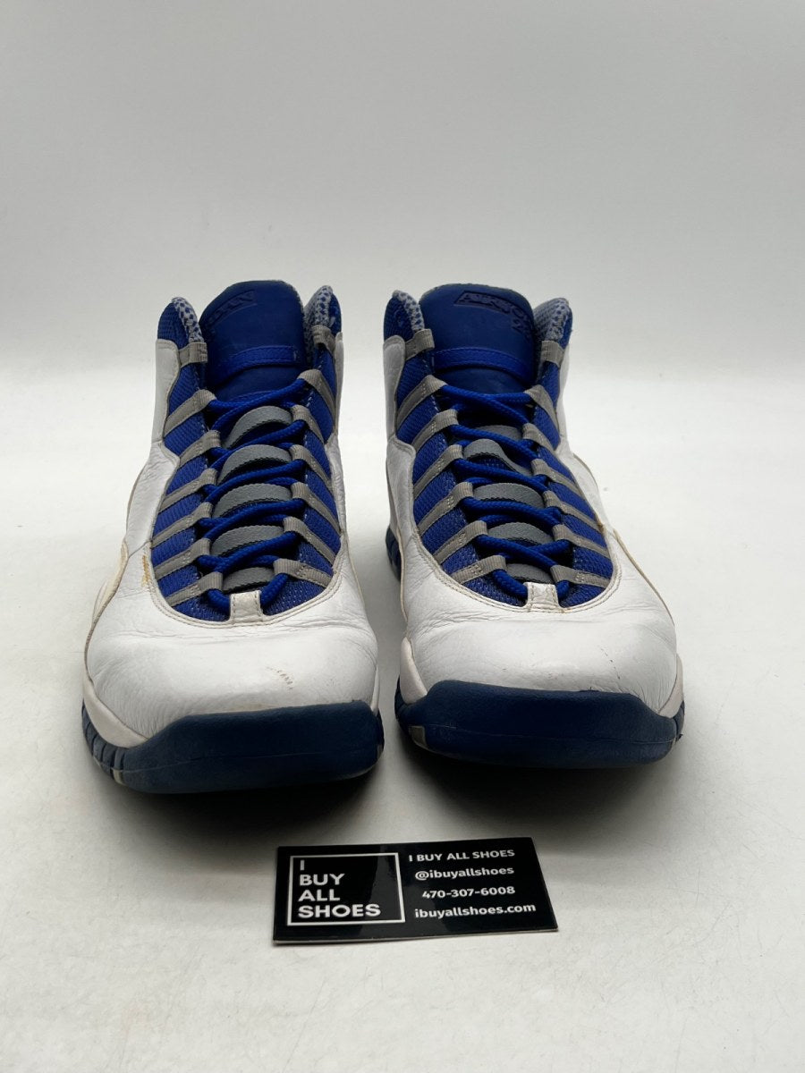 Jordan 10 Retro Old Royal 13 (Heavily Worn Pre-Owned) - Image 2