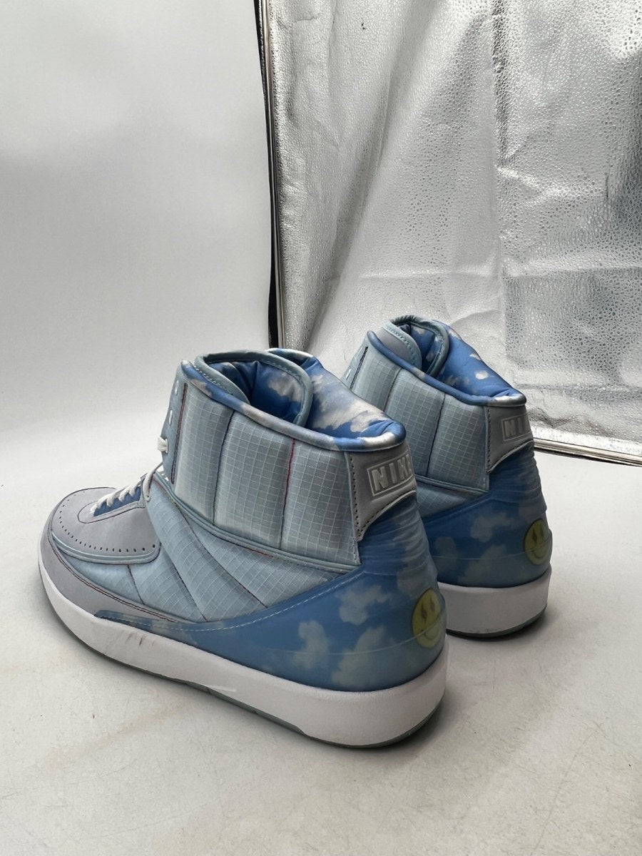 Jordan 2 Retro J Balvin 13 (Lightly Worn Pre-Owned)JordanCelestine Blue/White-Multi-Color - Image 4