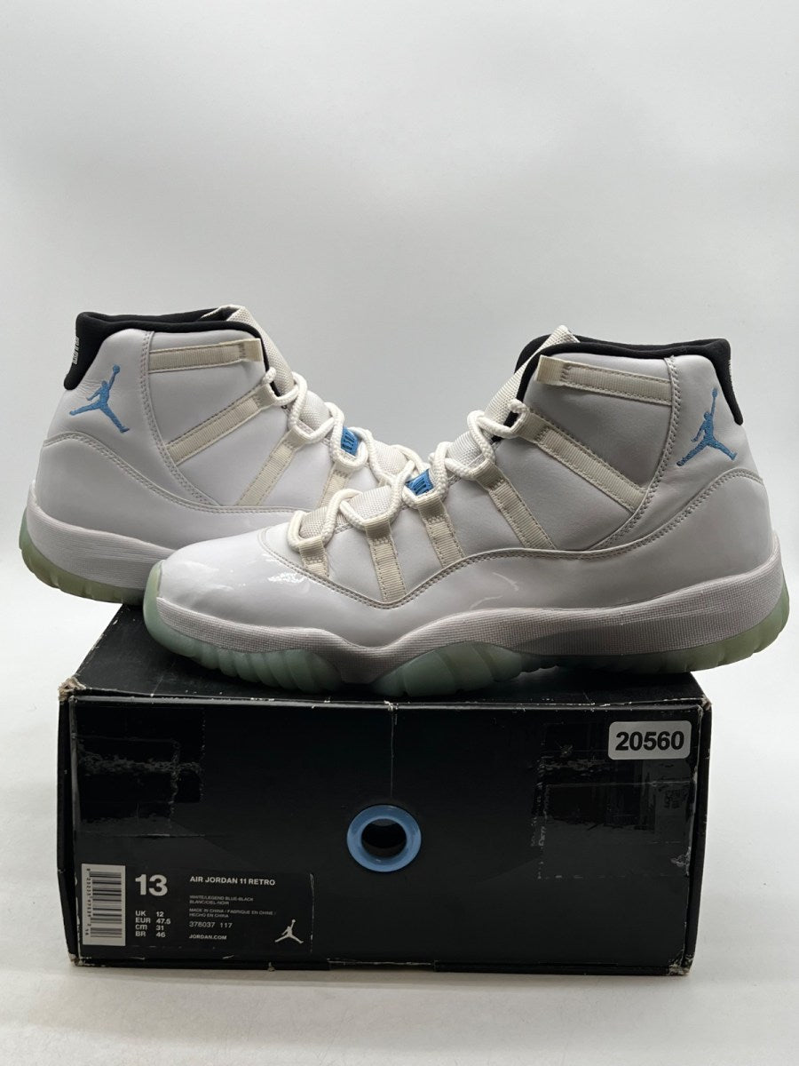 Jordan 11 Retro Legend Blue (2014) 13 (Lightly Worn Pre-Owned) - Image 1
