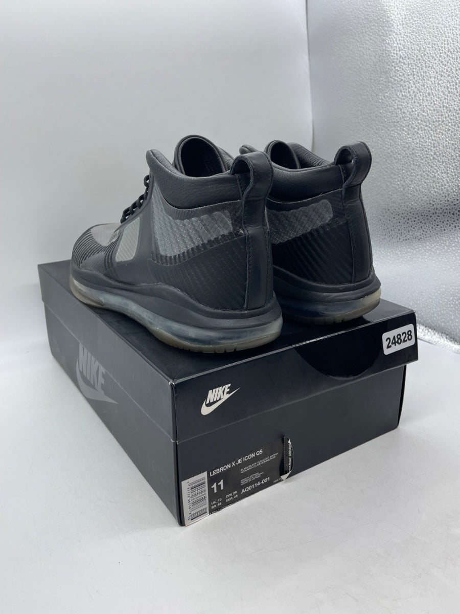 Nike LeBron Icon John Elliott Black 11 (Moderately Worn Pre-Owned)NikeBlack/Black-Gum Light Brown - Image 4