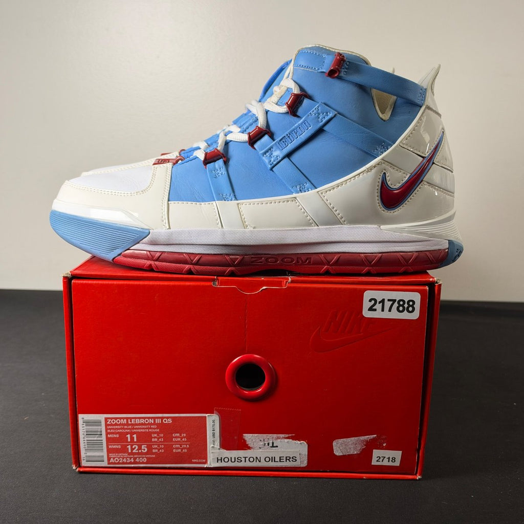 Nike LeBron 3 Houston Oilers (2019) (Size 11) - Image 3