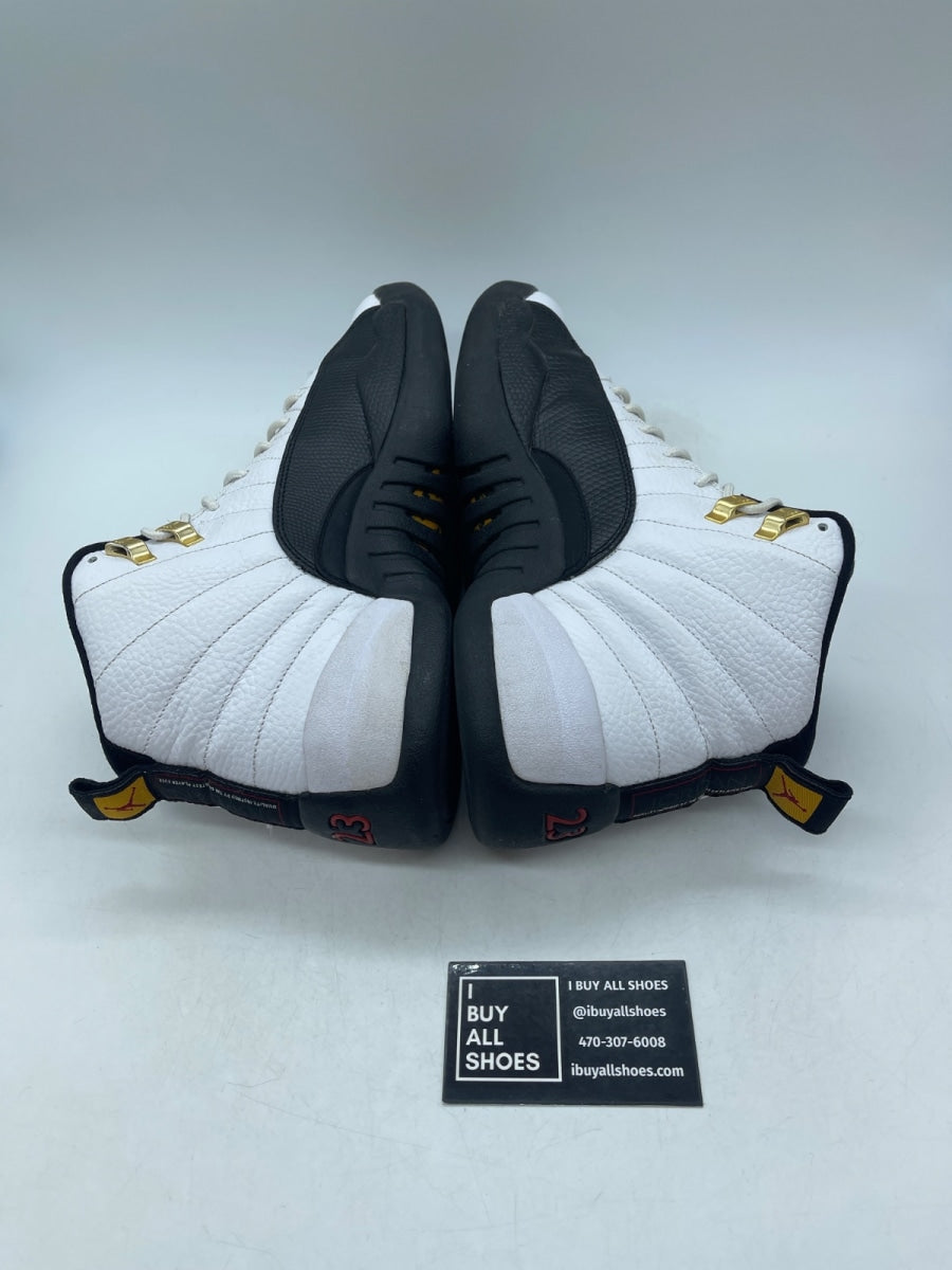 Jordan 12 Retro Taxi (2013) 9.5 (Heavily Worn Pre-Owned) - Image 6