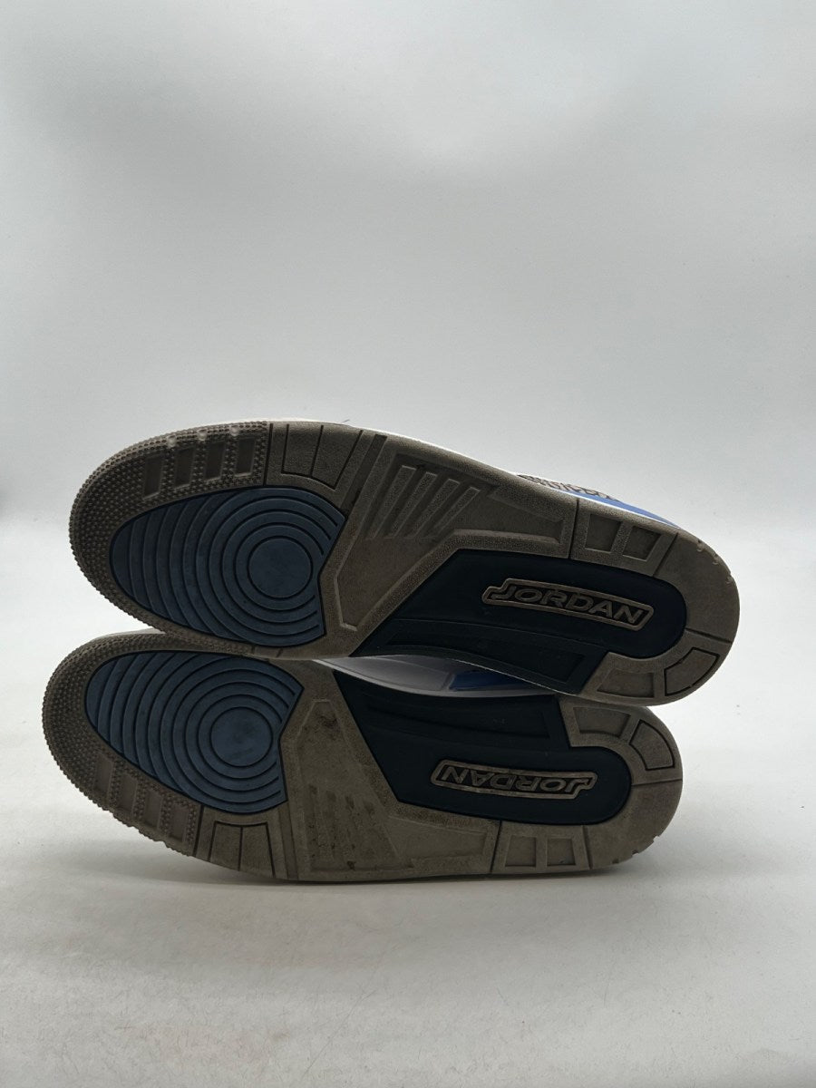 Jordan 3 Retro UNC (2020) 13 (Moderately Worn Pre-Owned)JordanWhite/Valor Blue-Tech Grey - Image 7