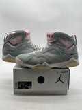 Jordan 7 Retro Neutral Grey 12 (Lightly Worn Pre-Owned)JordanNeutral Grey/Summit White-Pink Foam-Summit White - Image 1