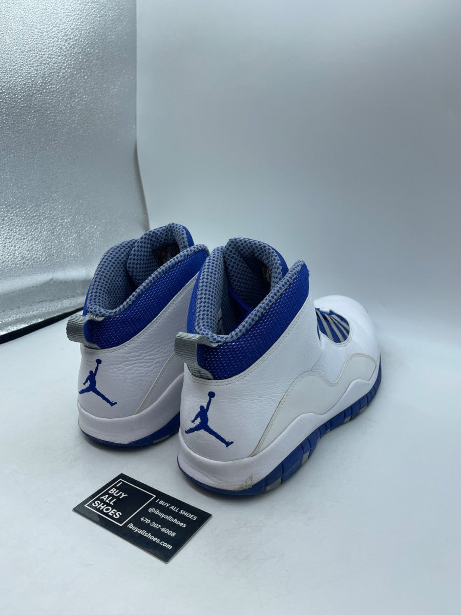 Jordan 10 Retro Old Royal 14 (Moderately Worn Pre-Owned) - Image 5