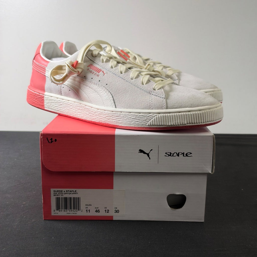Puma Suede White Staple Pigeon (Size 11) - Image 1