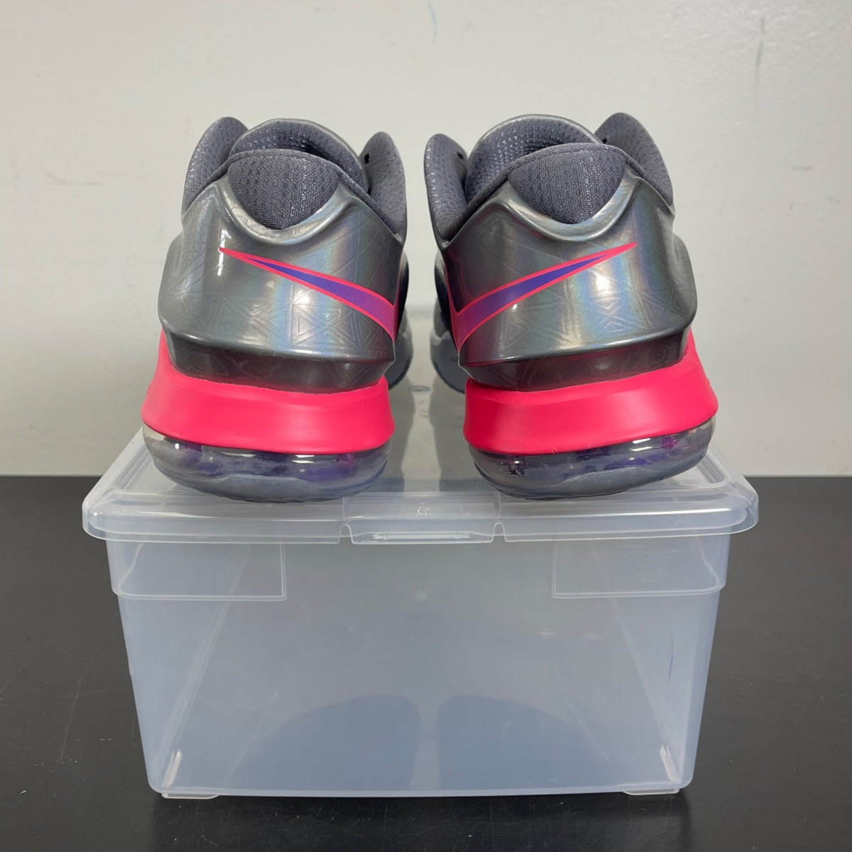Nike KD 7 All-Star 10.5 (Moderately Worn Pre-Owned)NikePure Platinum/Multi-Color-Black - Image 4