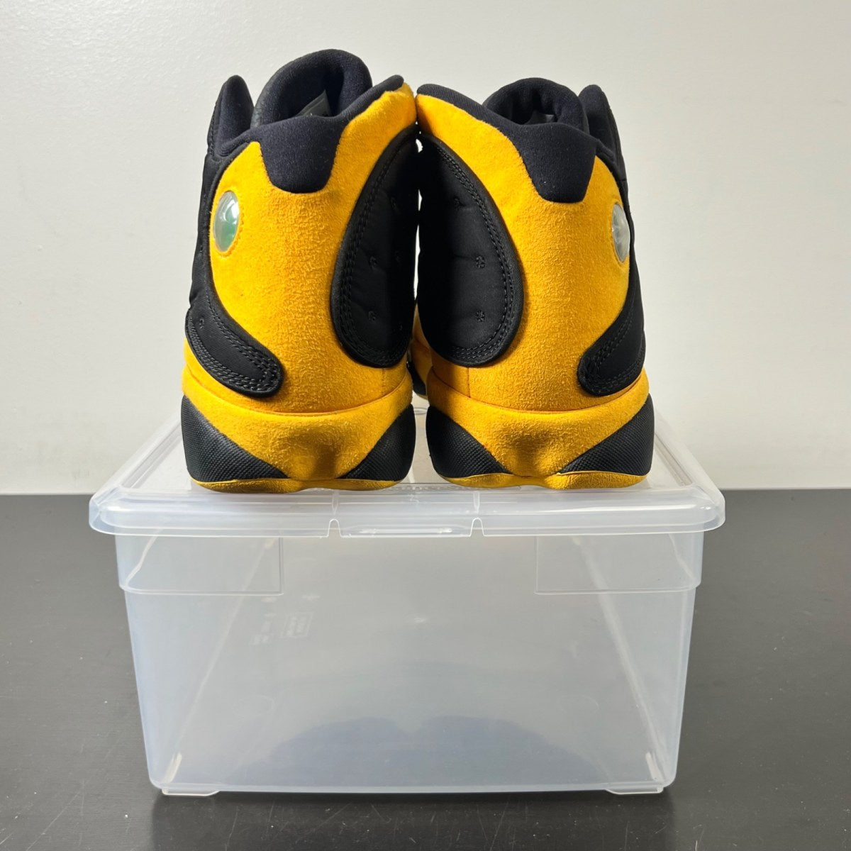 Jordan 13 Retro Carmelo Anthony Class Of 2002 (B-Grade) 12 (Lightly Worn Pre-Owned)JordanBlack/University Red-University Gold - Image 6