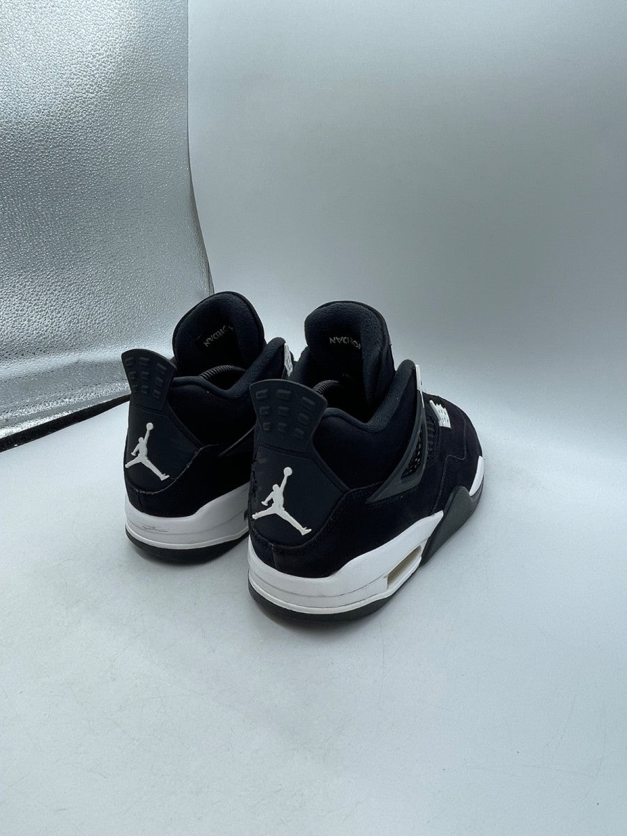 Jordan 4 Retro White Thunder 9.5 (Moderately Worn Pre-Owned)JordanBlack/White/Black - Image 5