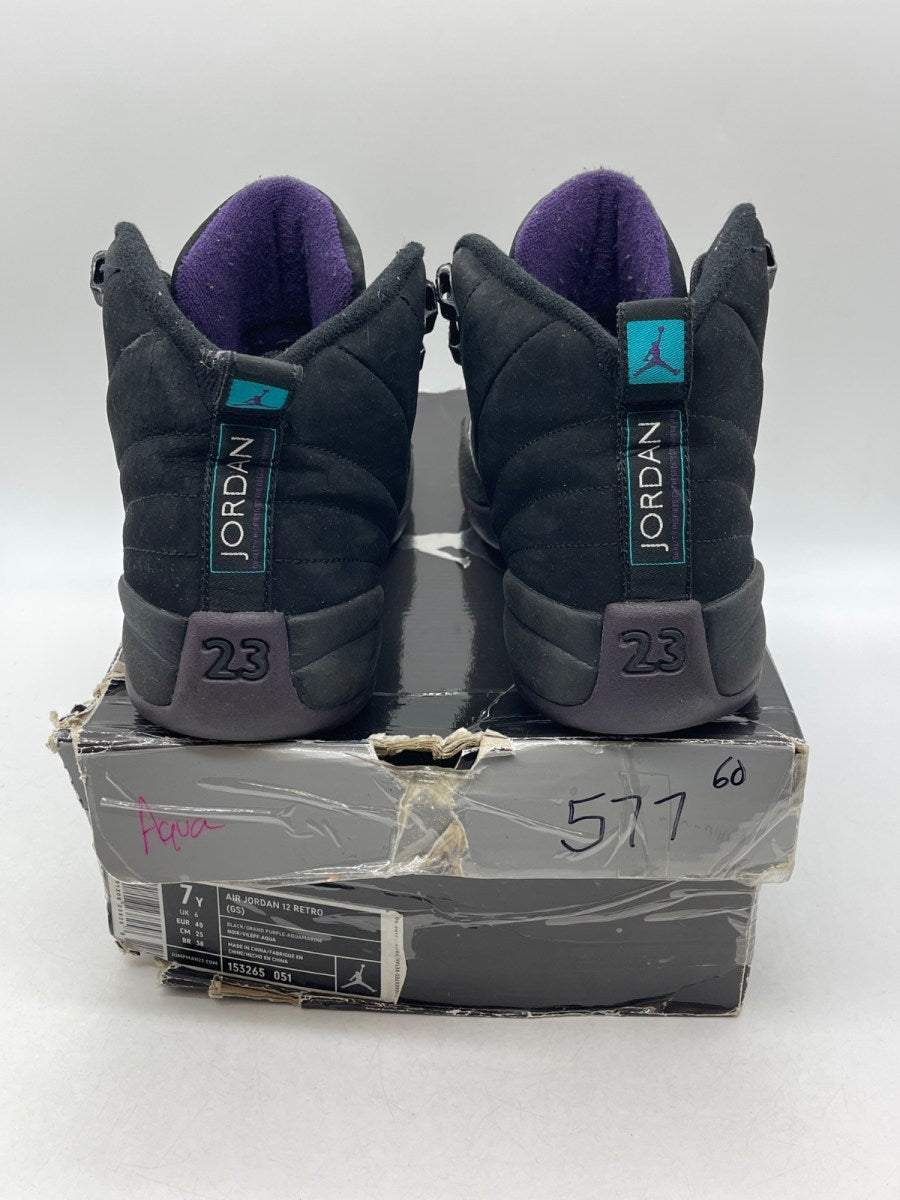 Air Jordan 12 Retro GS 'Grand Purple' 7 (Moderately Worn Pre-Owned)Air Jordan - Image 3