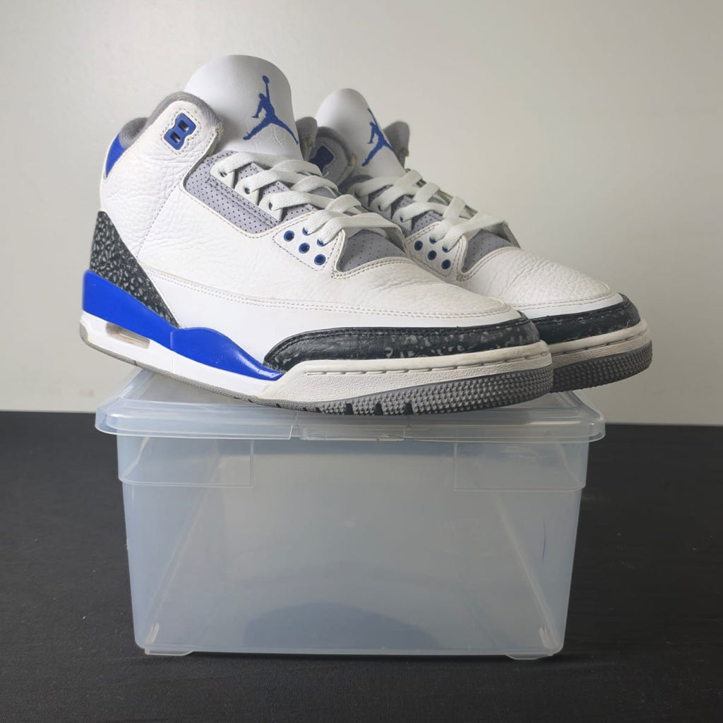 Jordan 3 Retro Racer Blue (Size 11) - aux