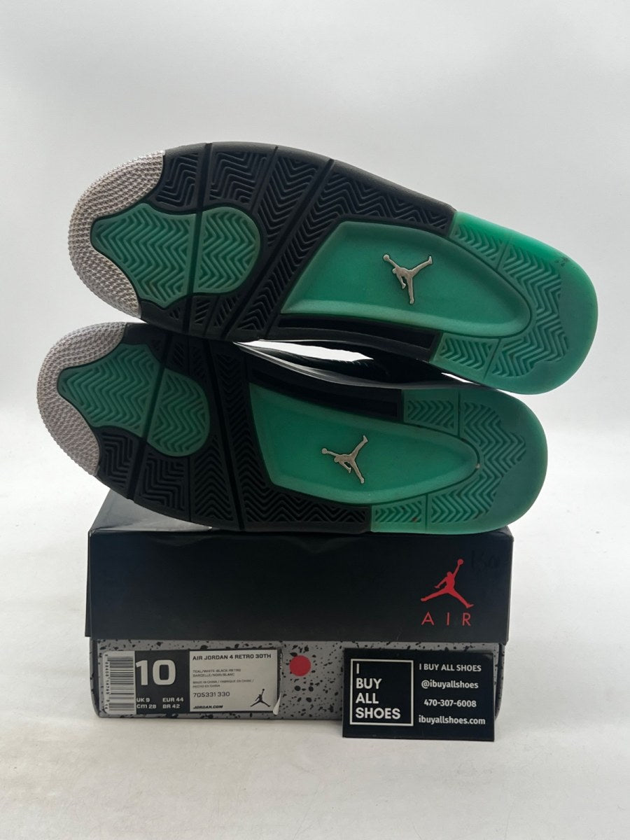 Jordan 4 Retro Teal 10 (Moderately Worn Pre-Owned) - Image 8