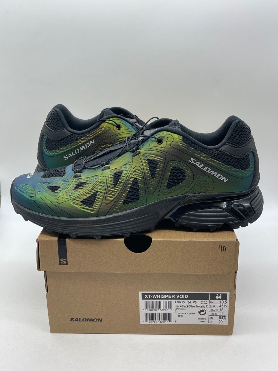 Salomon XT-Whisper Void Black Silver Metallic 11 (Moderately Worn Pre-Owned)SalomonBlack/Black/Silver Metallic X - Image 1