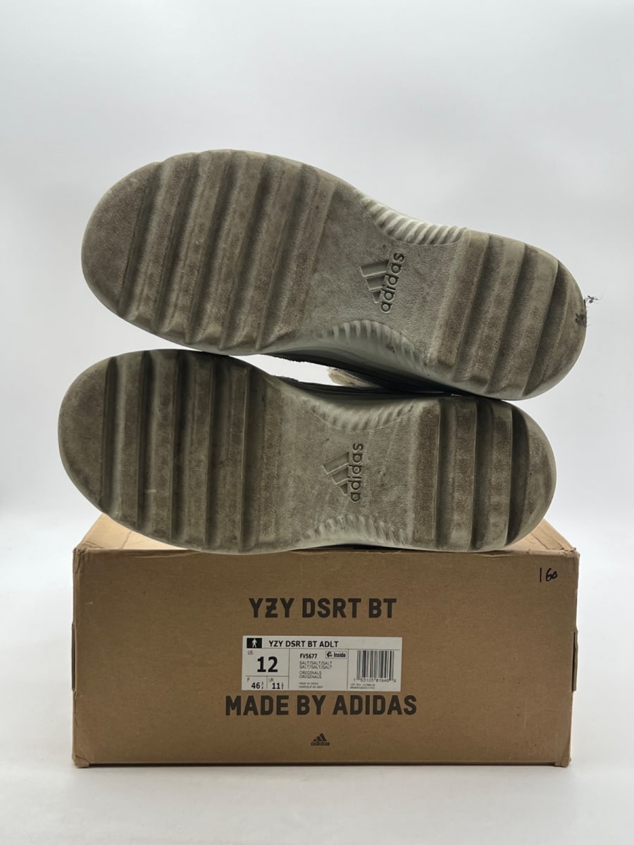 adidas Yeezy Desert Boot Salt 12 (Moderately Worn Pre-Owned)adidasSalt/Salt/Salt - Image 7