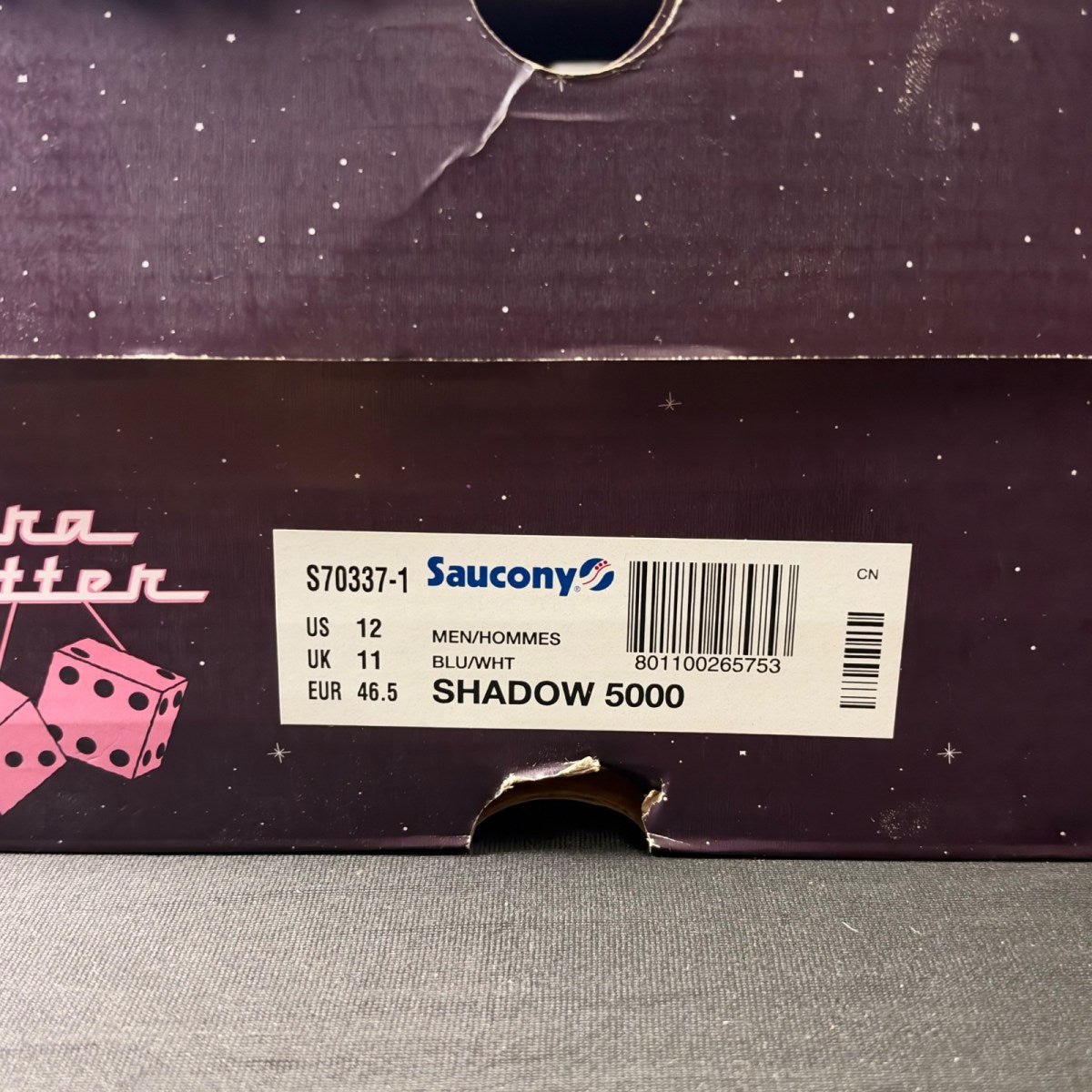 Saucony Shadow 5000 Extra Butter For the People (Size 12) - aux