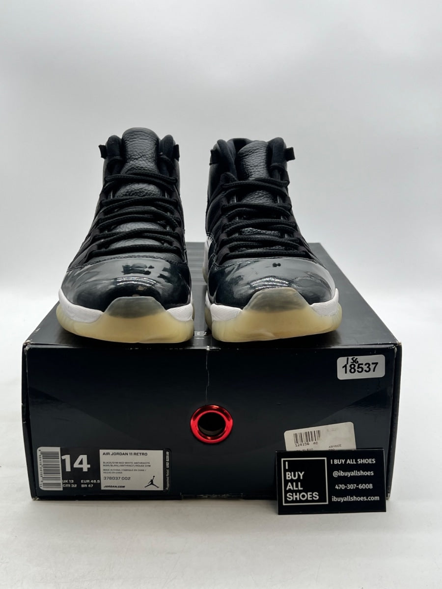 Jordan 11 Retro 72-10 14 (Lightly Worn Pre-Owned) - Image 2