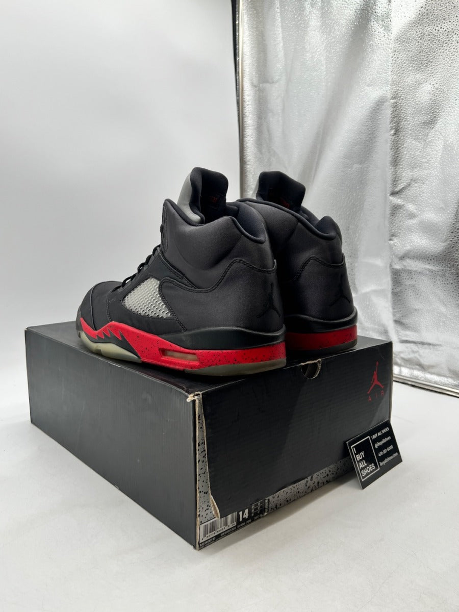 Jordan 5 Retro Satin Bred 14 (Lightly Worn Pre-Owned) - Image 4