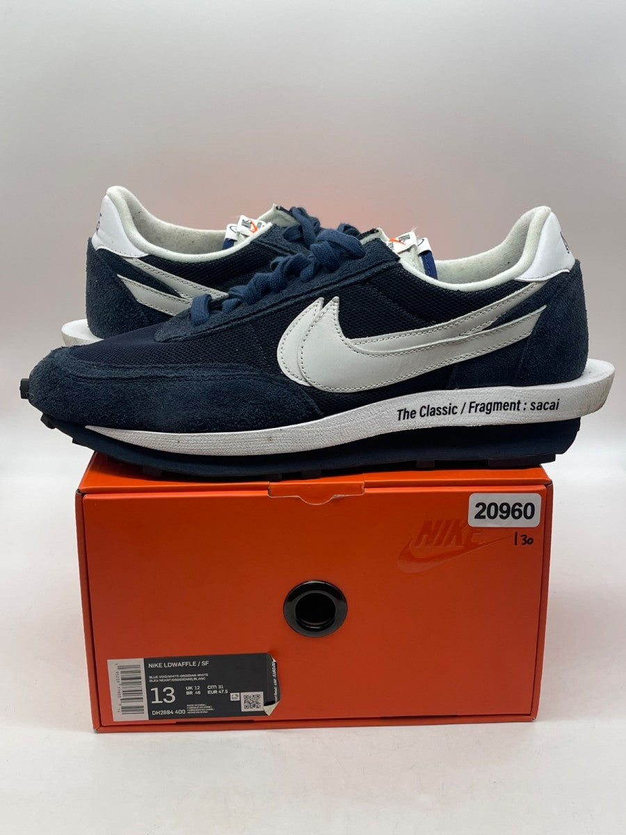 Nike LD Waffle SF sacai Fragment Blue Void 13 (Moderately Worn Pre-Owned) - Image 1