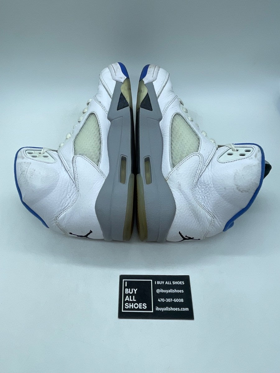 Jordan 5 Retro White Stealth (2021) 9.5 (Moderately Worn Pre-Owned) - Image 6