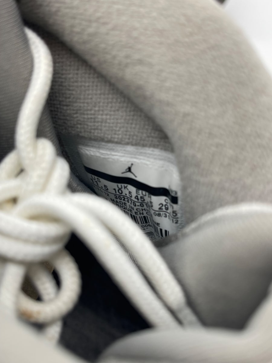 Jordan 9 Retro Cool Grey (2012) 11.5 (Moderately Worn Pre-Owned) - Image 8