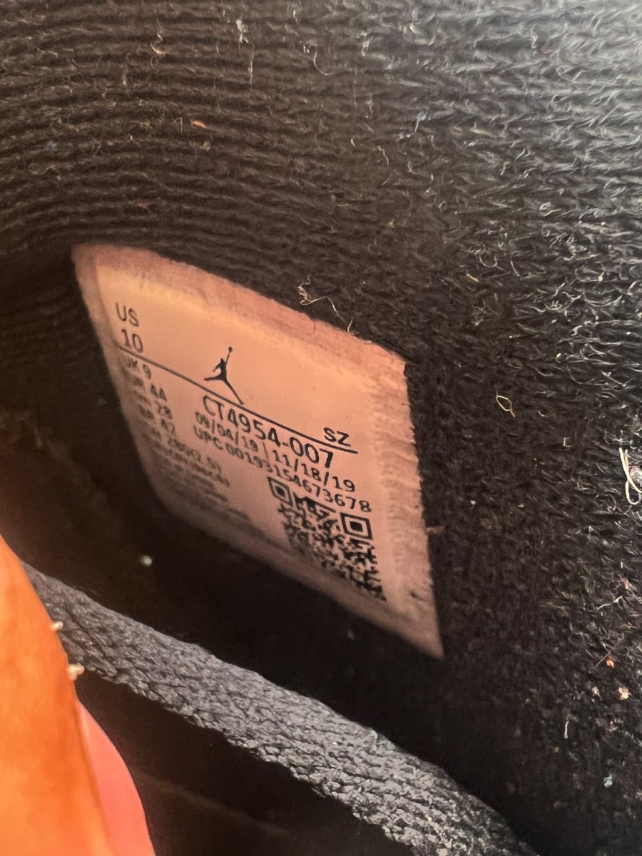 Jordan 6 Retro DMP (2020) 10 (Lightly Worn Pre-Owned) - Image 8