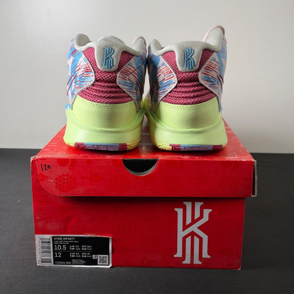 Nike Kyrie Infinity 1 World 1 People Sweet Beet Volt (Size 10.5) - aux