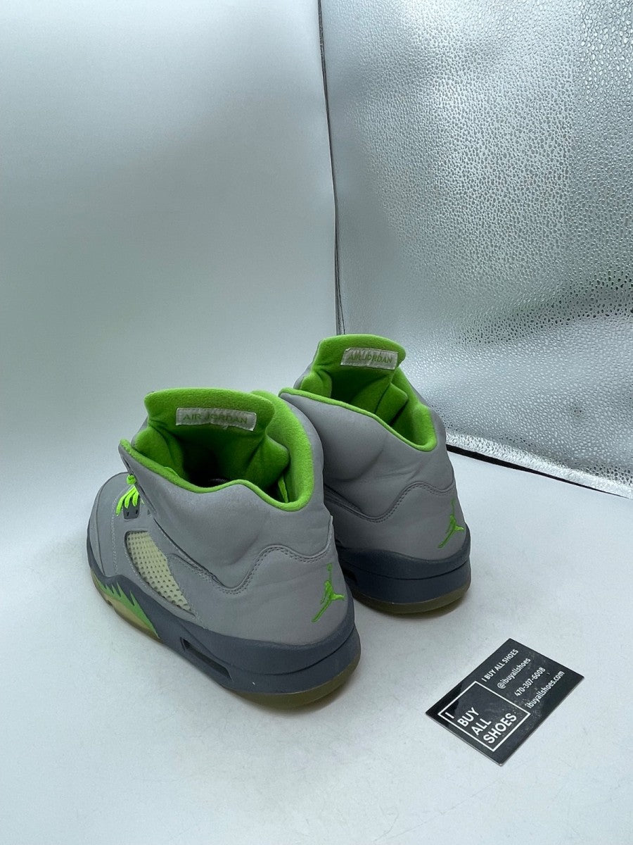 Jordan 5 Retro Green Bean 12 (Heavily Worn Pre-Owned) - Image 4