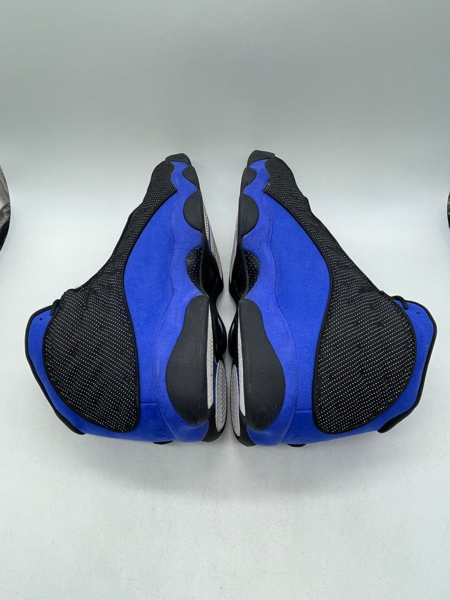 Jordan 13 Retro Black Hyper Royal 14 (Moderately Worn Pre-Owned)JordanBlack/Black-White-Hyper Royal - Image 6