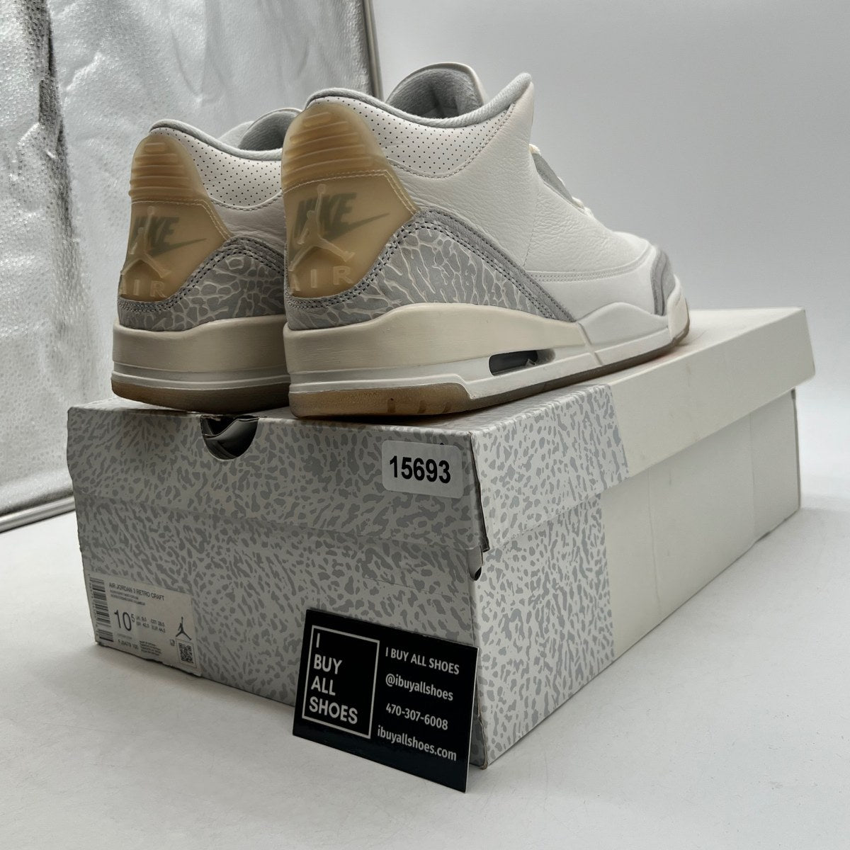 Jordan 3 Retro Craft Ivory - Image 5