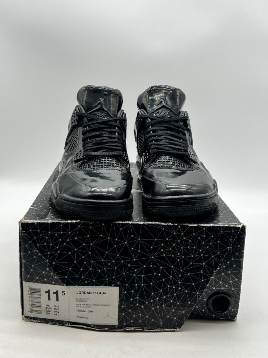 Jordan 4 Retro 11Lab4 Black 11.5 (Heavily Worn Pre-Owned)JordanBlack/White - Image 2