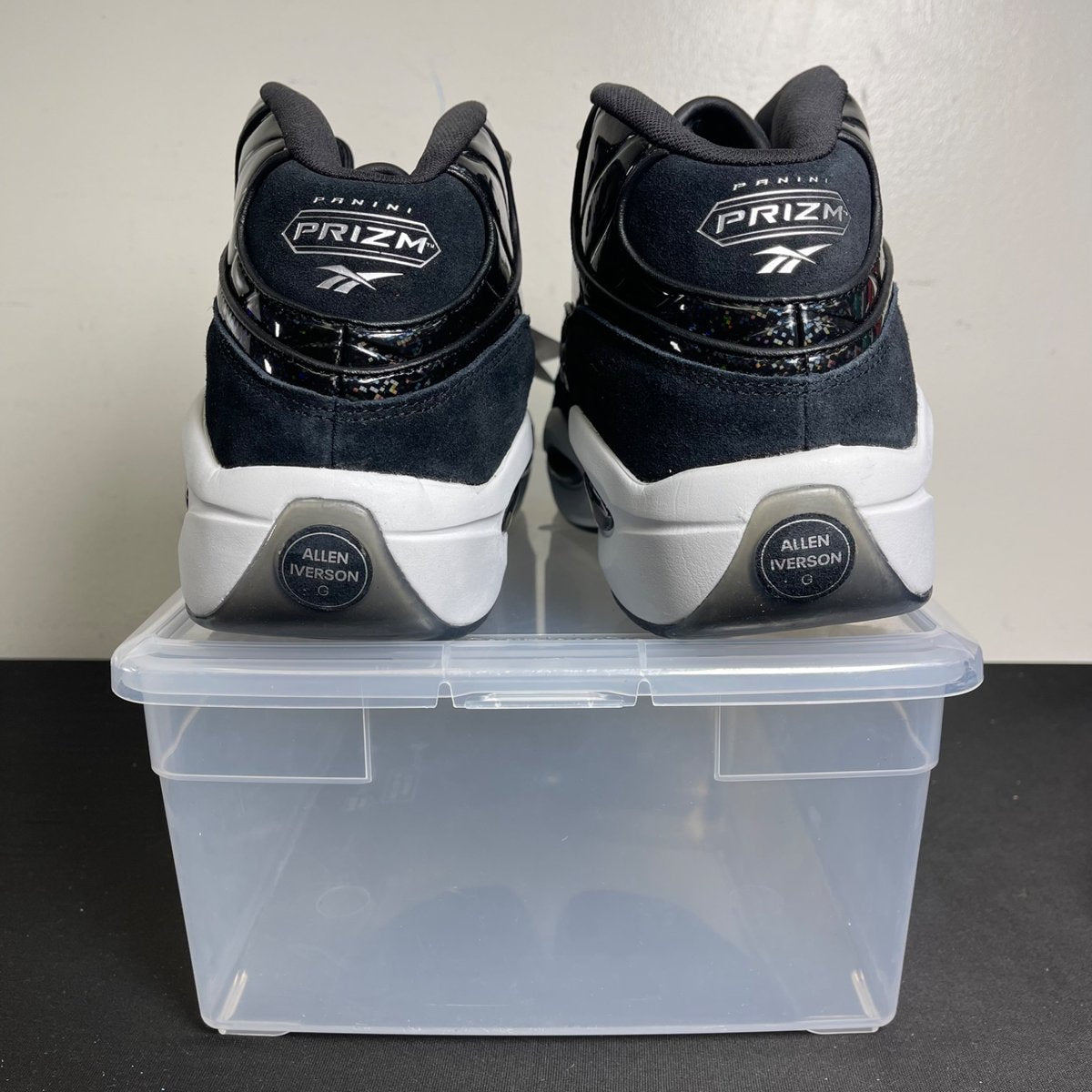 Reebok Question Mid Panini Black Pulsar Prizm (Size 12) - aux