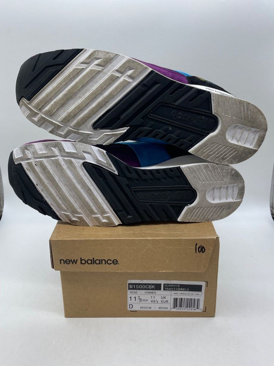 New Balance 1500 Color Prism White 11.5 (Moderately Worn Pre-Owned)New BalanceBlack/Blue-Purple - Image 7