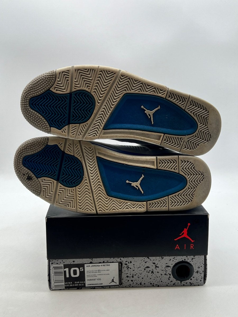 Jordan 4 Retro Military Blue (2012) (Size 10.5) - Image 7