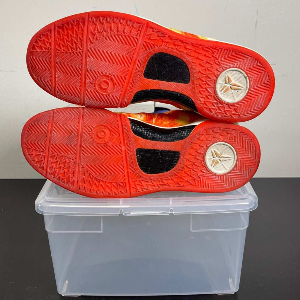 Nike Kobe 8 All-Star (2013) (GS) 6Y (Moderately Worn Pre-Owned)NikeBright Citrus/Sport Turquoise-Total Crimson - Image 5