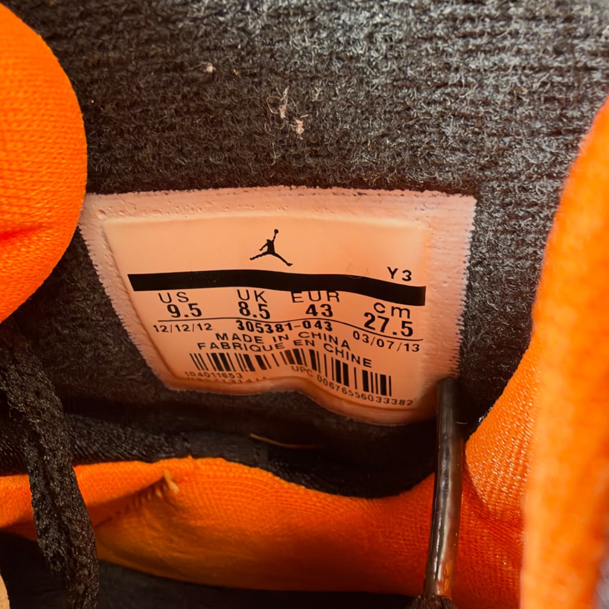 Jordan 8 Retro Phoenix Suns (Size 9.5) - Image 7