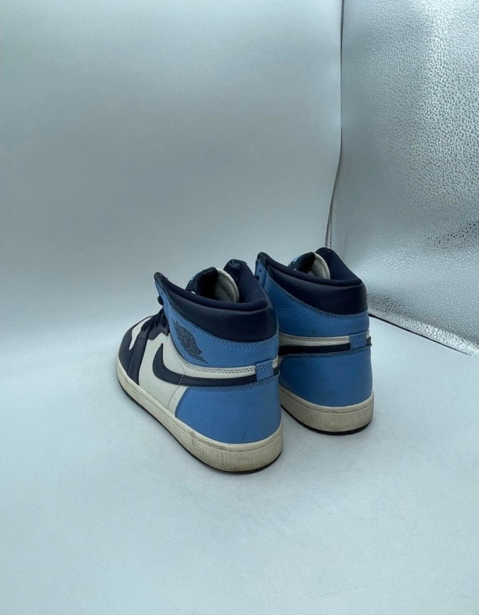 Jordan 1 Retro High Obsidian 10.5 (Moderately Worn Pre-Owned)JordanSail/Obsidian-University Blue - Image 4