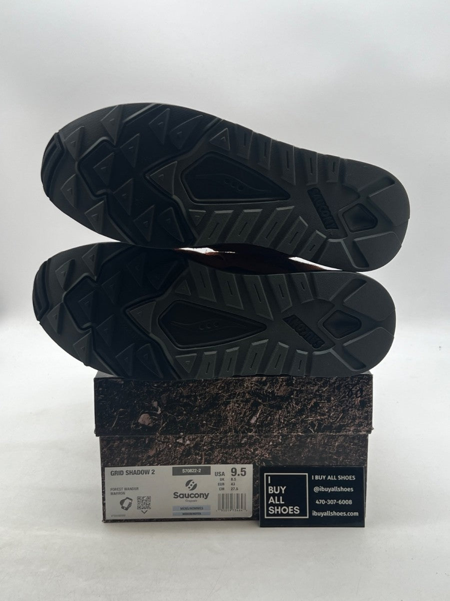 Colour Plus Companie x Saucony Grid Shadow 2 'Forest Wander' 9.5 (Lightly Worn Pre-Owned) - Image 8