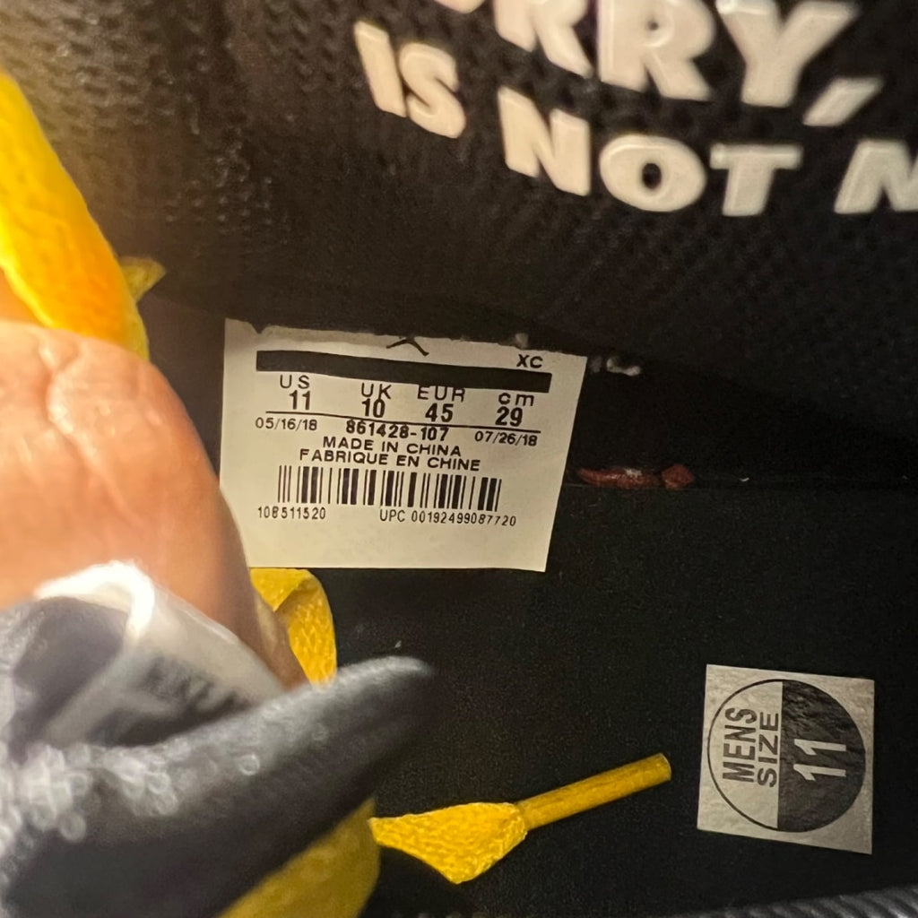 Jordan 1 Retro High Not for Resale Varsity Maize 11 (Lightly Worn Pre-Owned)JordanSail/Black-Varsity Maize - Image 7