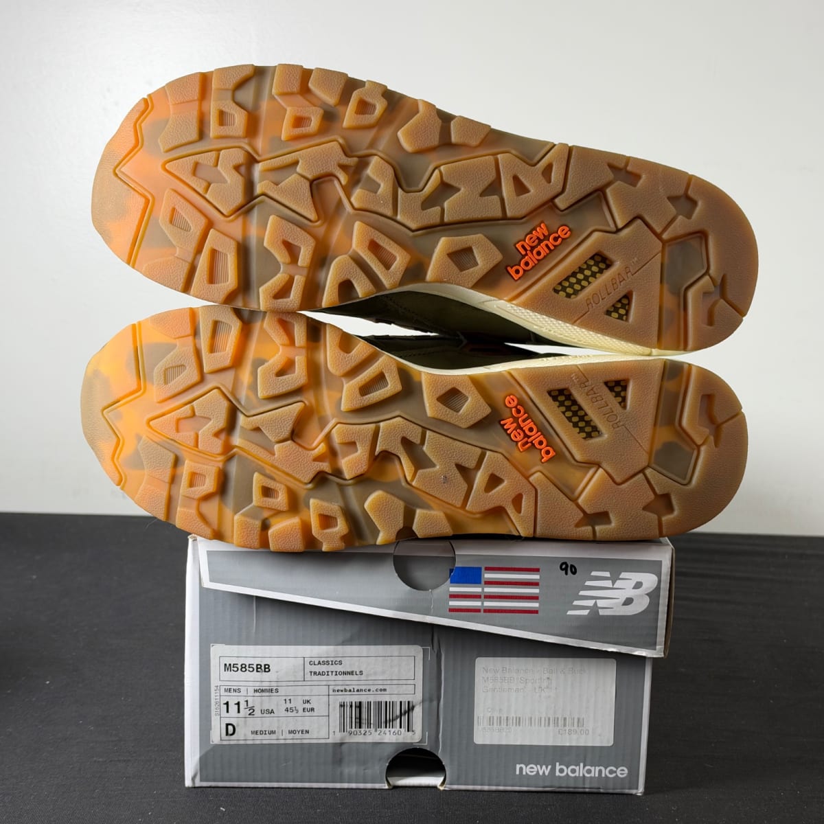 New Balance 585 Ball and Buck Sporting Gentleman (Size 11.5) - aux