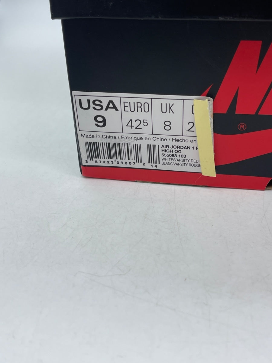 Jordan 1 Retro Metallic Red (2017) 9 (Lightly Worn Pre-Owned) - Image 9